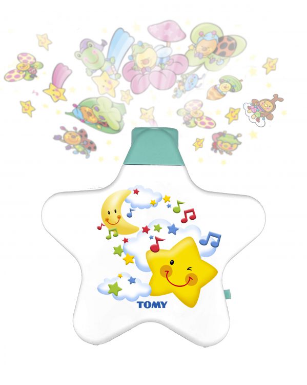 Tomy Y7585 Starlight Dreamshow Baby Night Light White Ceiling